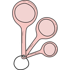 Hand Drawn Baking Equipment
