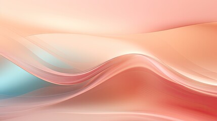  a pink and blue abstract background with wavy lines and a pastel pink and blue background with wavy lines and a pastel pink and blue one light blue background.  generative ai