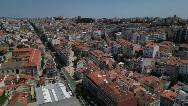 Lisboa Bairro Alto Carmo Portugal Arquitetura Paisagem Urbana P&ocirc;r Sol Miradouros Ruas Cultura Portuguesa Europa Azulejos Vida Noturna S&eacute; Lisboa Miradouro Santa Catarina Fado Alfama Tradicional Drone