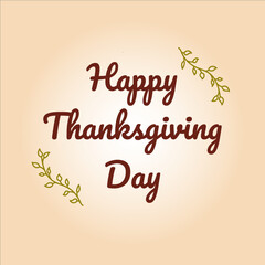 Happy Thanksgiving Day pumpkin pie and pumpkin vector card celebration harvest day cornucopia