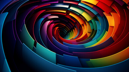 Abstract 3d Background. Generated with Midjourney AI V5.2