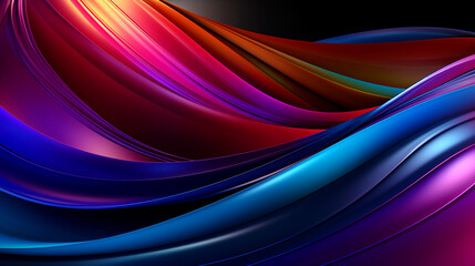 Abstract 3d Background. Generated with Midjourney AI V5.2