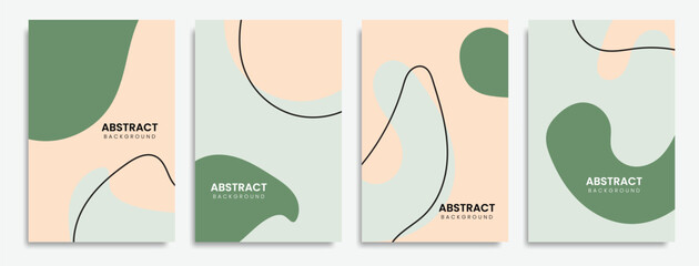 Vector abstract background design. modern abstract cover set, minimal background for cover, flyer, brochure and poster. modern abstract story and social media post design.