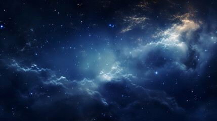 Obraz na płótnie Canvas Starry night sky, star gazing, night sky full of stars, deep space sky