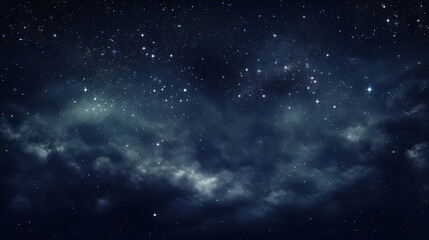 Fototapeta na wymiar Starry night sky, star gazing, night sky full of stars, deep space sky