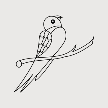 recommend clip art: One continuous line drawing of flying couple doves. Two Birds symbol of peace love and freedom in simple linear style. Concept for national labor movement icon editable stroke. Vector illustration