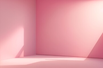 room with wall and pink wall