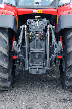 Modern Power Take Off (PTO) on a large tractor