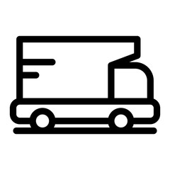 truck vector design icon . Svg