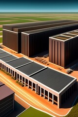 illustration of a building