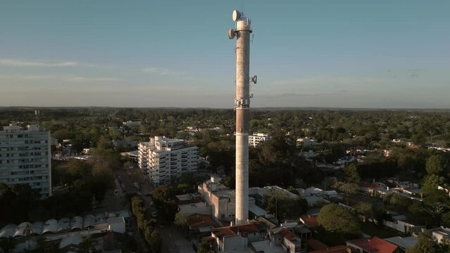 Atl&aacute;ntida city in Canelones - Uruguay. Aerial shots complilation.