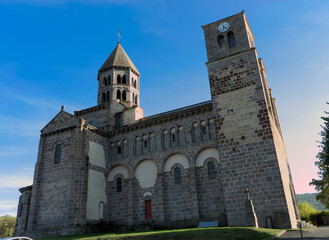 Fototapeta na wymiar Eglise de Saint-Nectaire