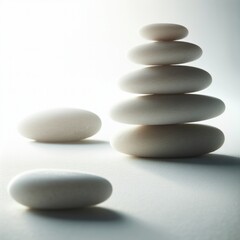 Obraz na płótnie Canvas Zen Stones Balance Concept