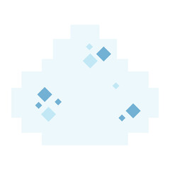 nature winter pixel art