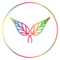 ecology gradien icon