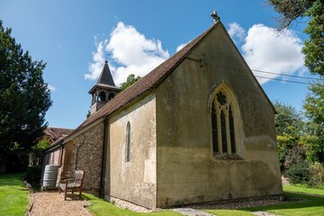 Naklejka premium St Andrew Church Kilmeston Hampshire England