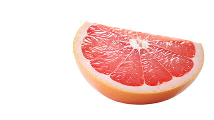 Grapefruit on transparent background, fruit commercial photography