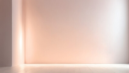 A minimalistic abstract light pearl color background designed for product presentation.