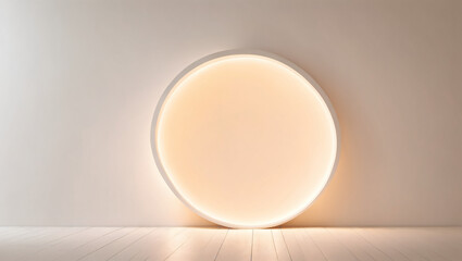 A minimalistic abstract light pearl color background designed for product presentation.
