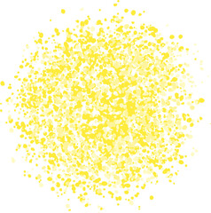 Splashed paint stain, splash texture of small particles. Uneven ink droplets, grunge effect.