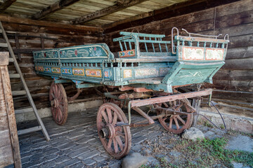 Old Romanian carriage