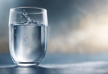 Glass of water 