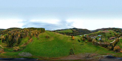 Panoramic picture 360, Małopolska  Dubne © Maciej G. Szling