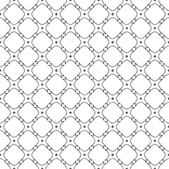 Black seamless abstract pattern. Overlay for background and backdrop. Ornamental design. PNG graphic illustration with transparent background.