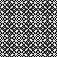 Black seamless abstract pattern. Overlay for background and backdrop. Ornamental design. PNG graphic illustration with transparent background.