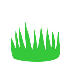 Grass Savanna Cartoon Vector Illustration 