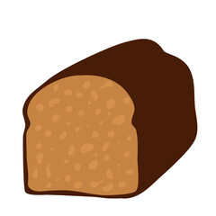 Sliced Toast Bread Vector Illustration 