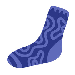 Socks Cute Hand drawn Cartoon Vector Illustration 