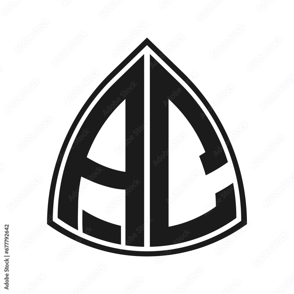 Canvas Prints ac letter logo