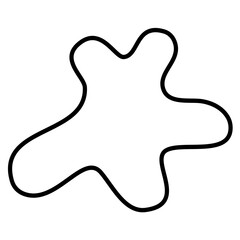 Splash Lines Style Vector 