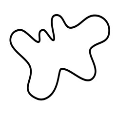 Splash Lines Style Vector 