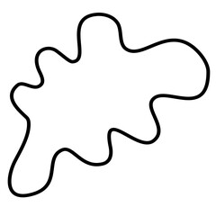 Splash Lines Style Vector 