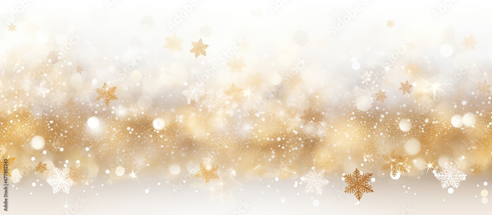 Poster the abstract background design of the christmas party invitation featured a mesmerizing pattern of g
