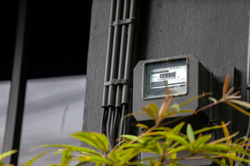 Electric meter Made to Measure Amount of AC power in the house and in industrial plants