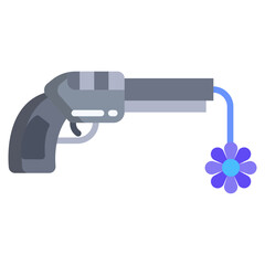 Flat Gun icon