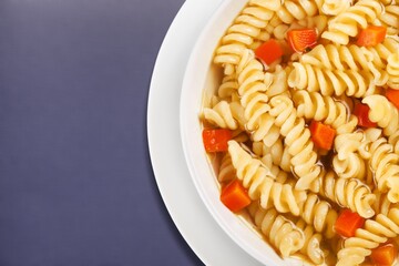 Tasty fresh pasta dish with cheese