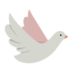 world peace day dove design