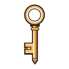 key video game white background