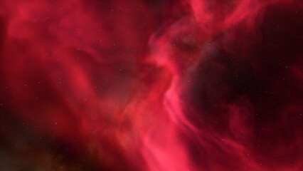 Universe filled with stars, nebula and galaxy