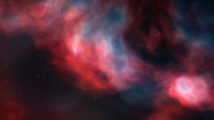 Universe filled with stars, nebula and galaxy © ANDREI