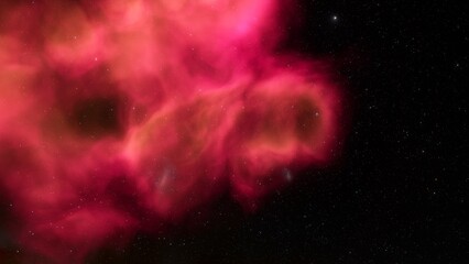 Space nebula, for use with projects on science, research, and education. Illustration
