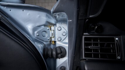 Drivers door hinge