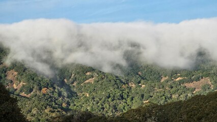 mountain fog