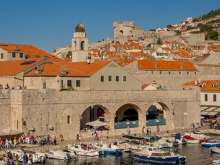 Die Altstadt von Dubrovnik in Kroatien