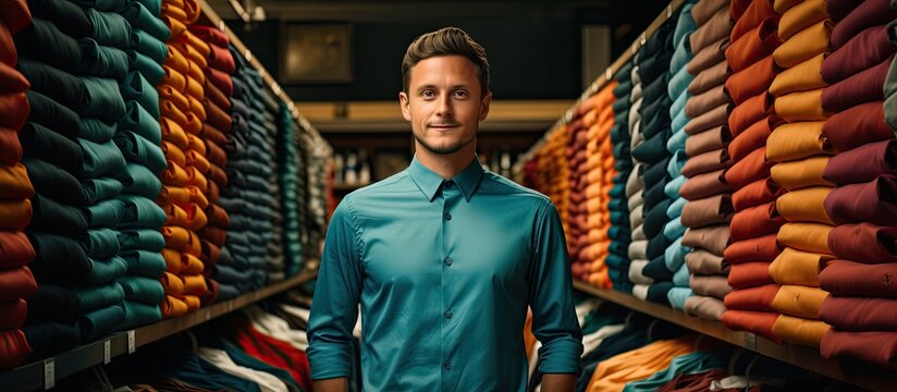 The fashion business owner came from a background in home decor and now runs a luxury clothing store selling colorful shirts made from high quality fabrics creating a truly unique shopping e