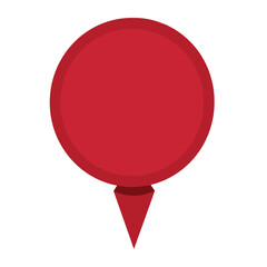 pin icon location round style